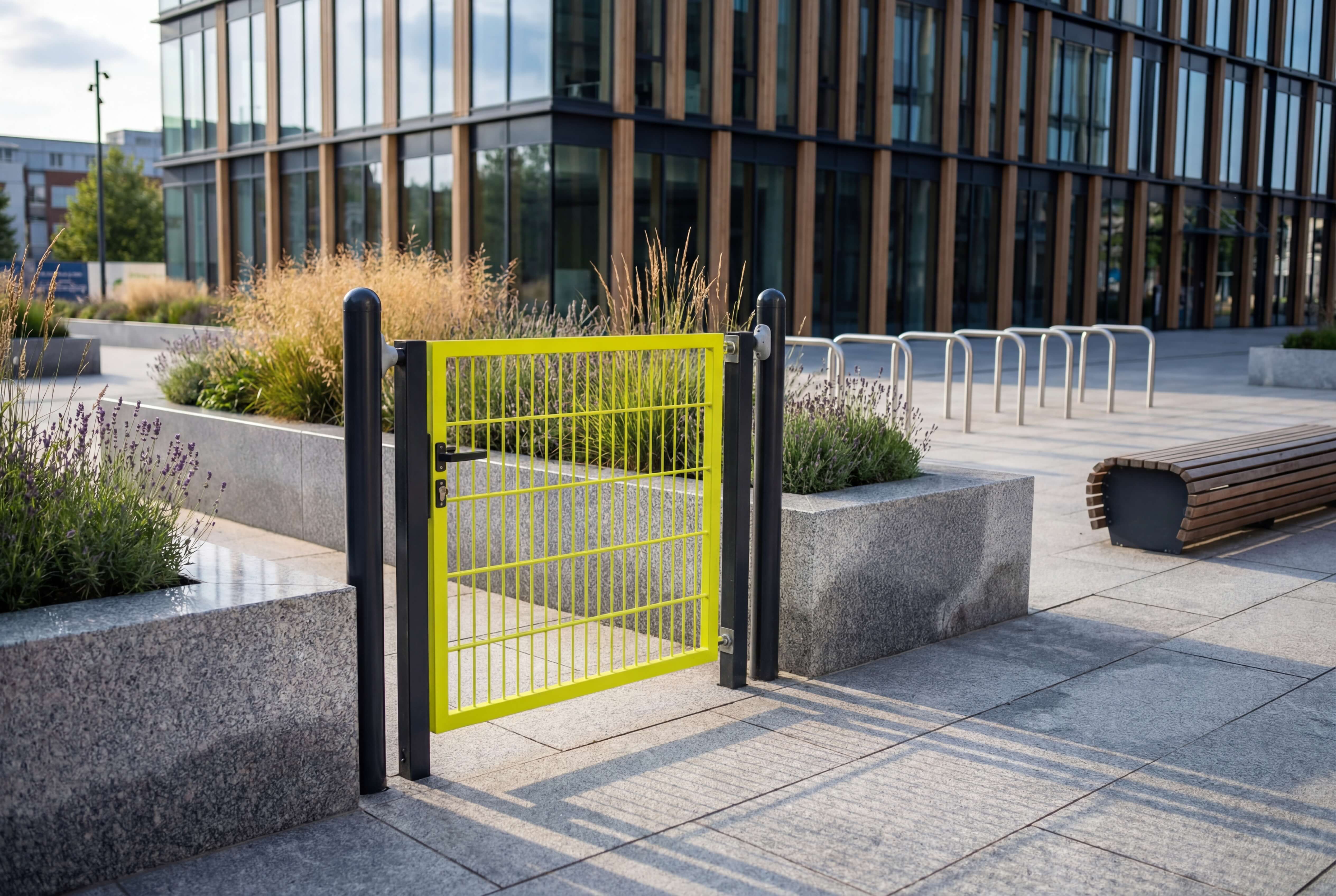 Urbaniq Tor für Zaun