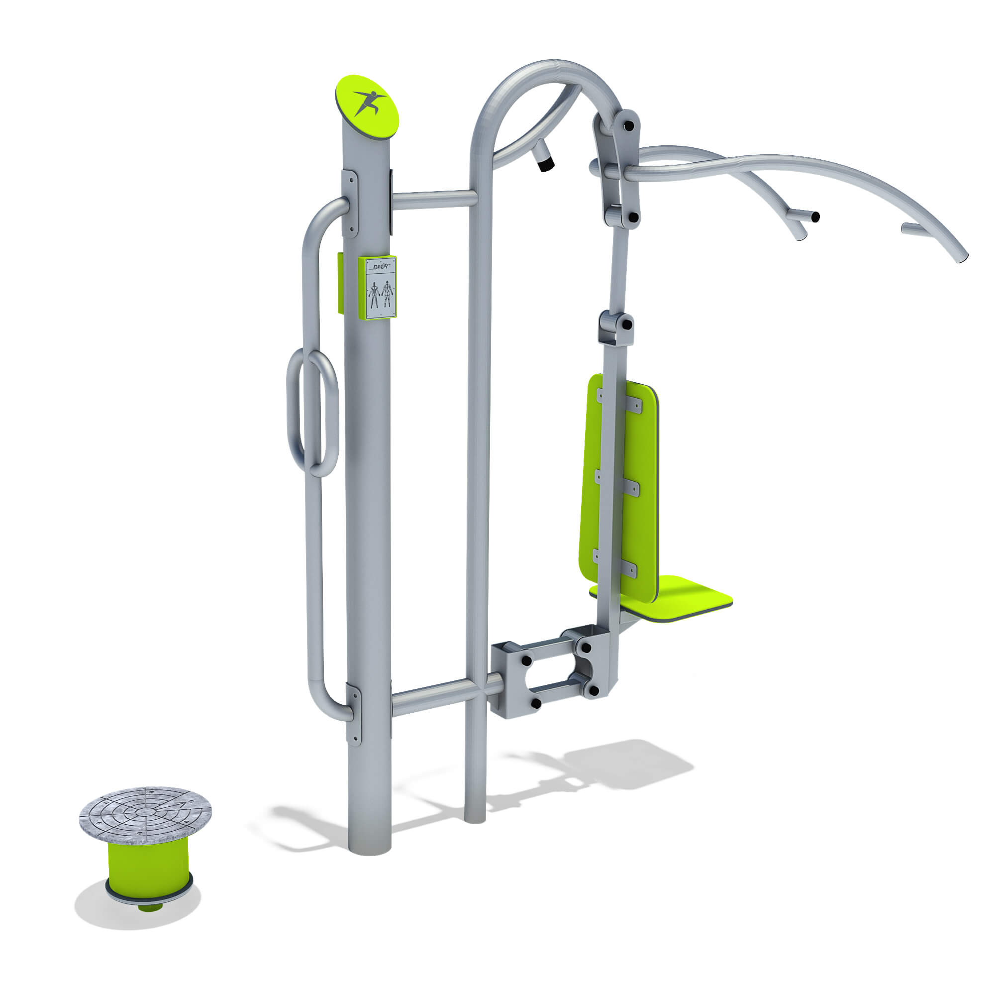 Bewegungsstation – Pull down & Twist