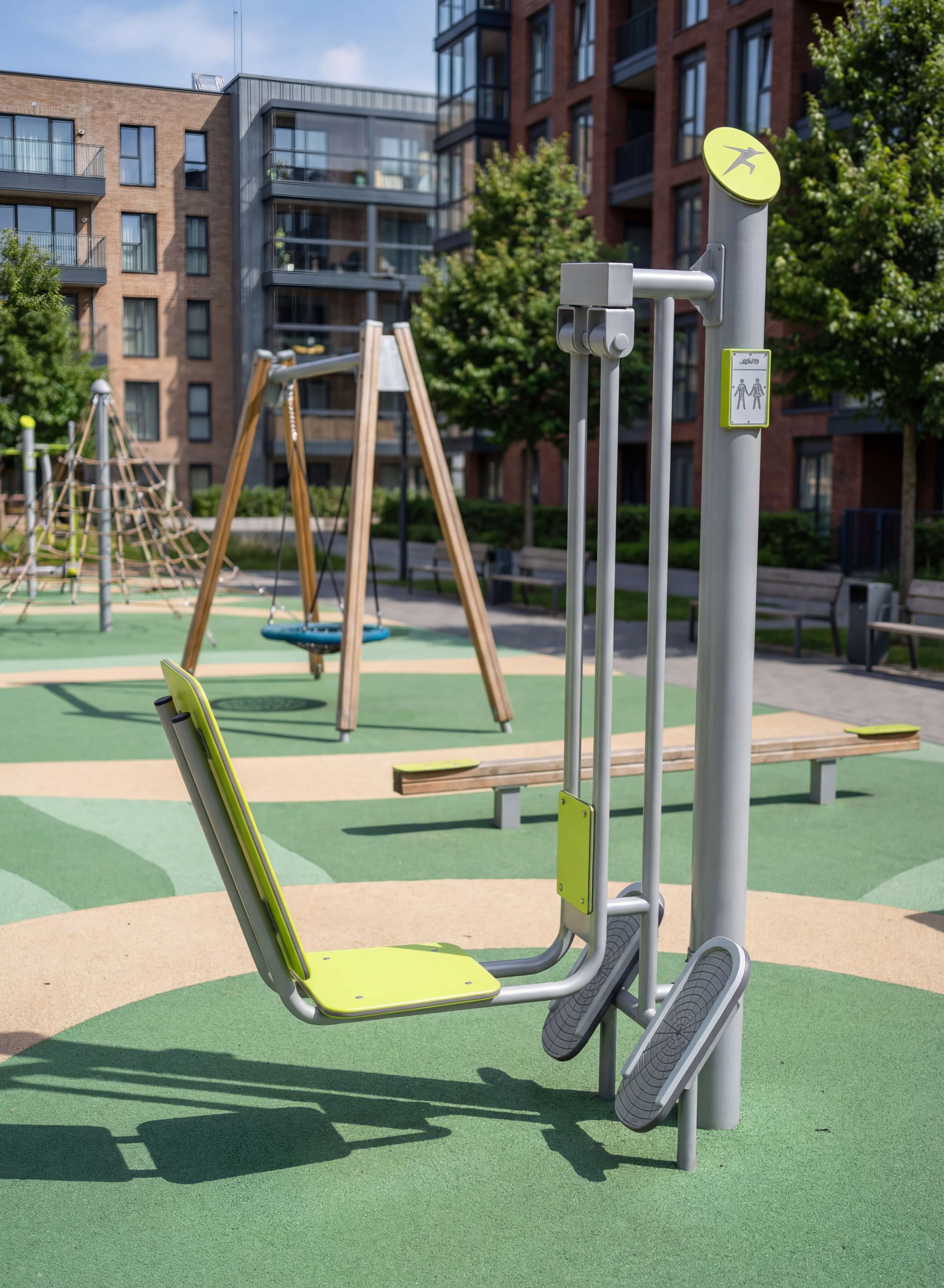 Bewegungsstation Beinpresse