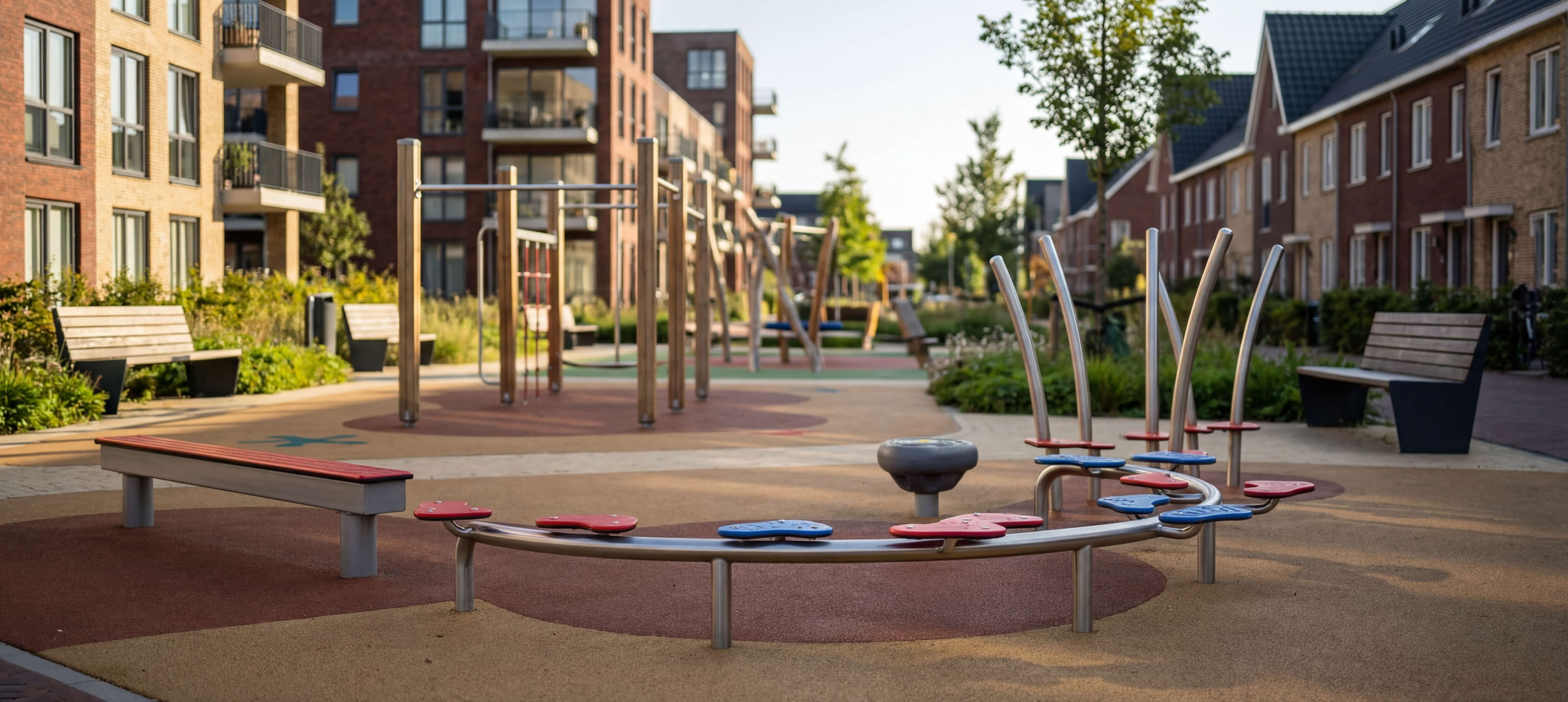 Mini Balancierparcours Fleur