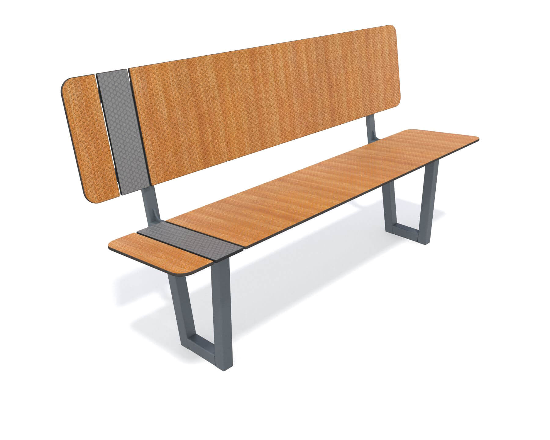 Urbaniq Bank mit Lehne Dalia